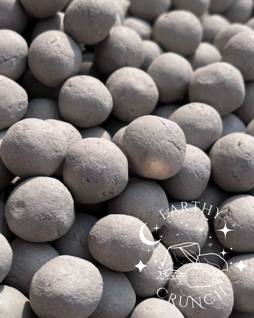 Grey Clay Gems (75g) - Edible clay treats for Pica