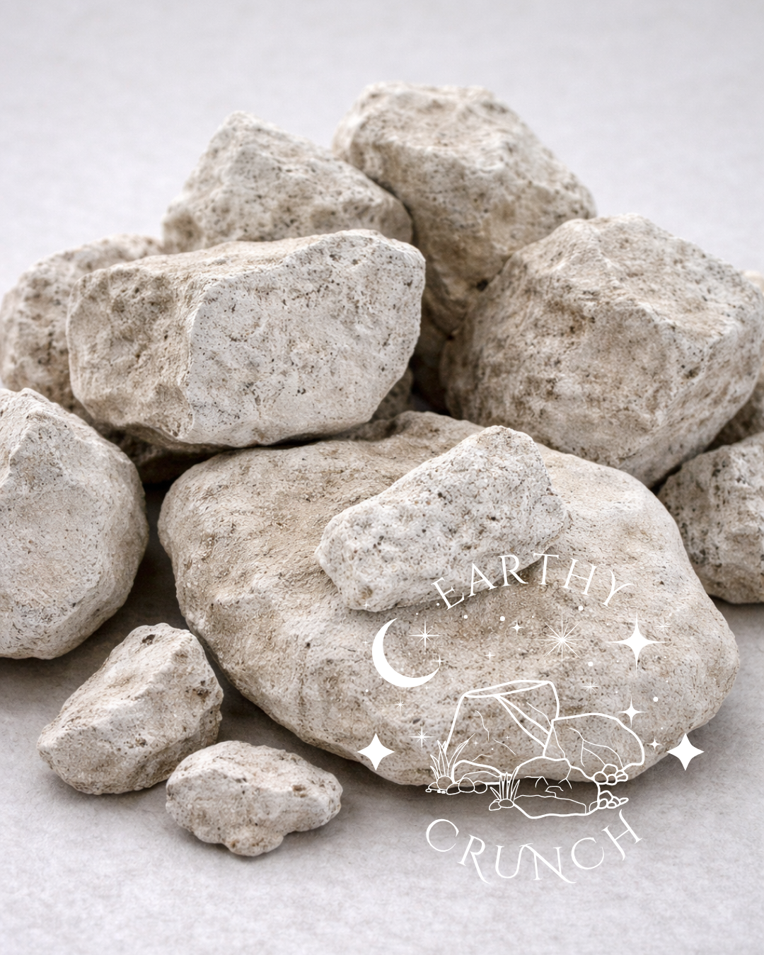 Lot d'argile brute indienne - Saveur : Gris ciment