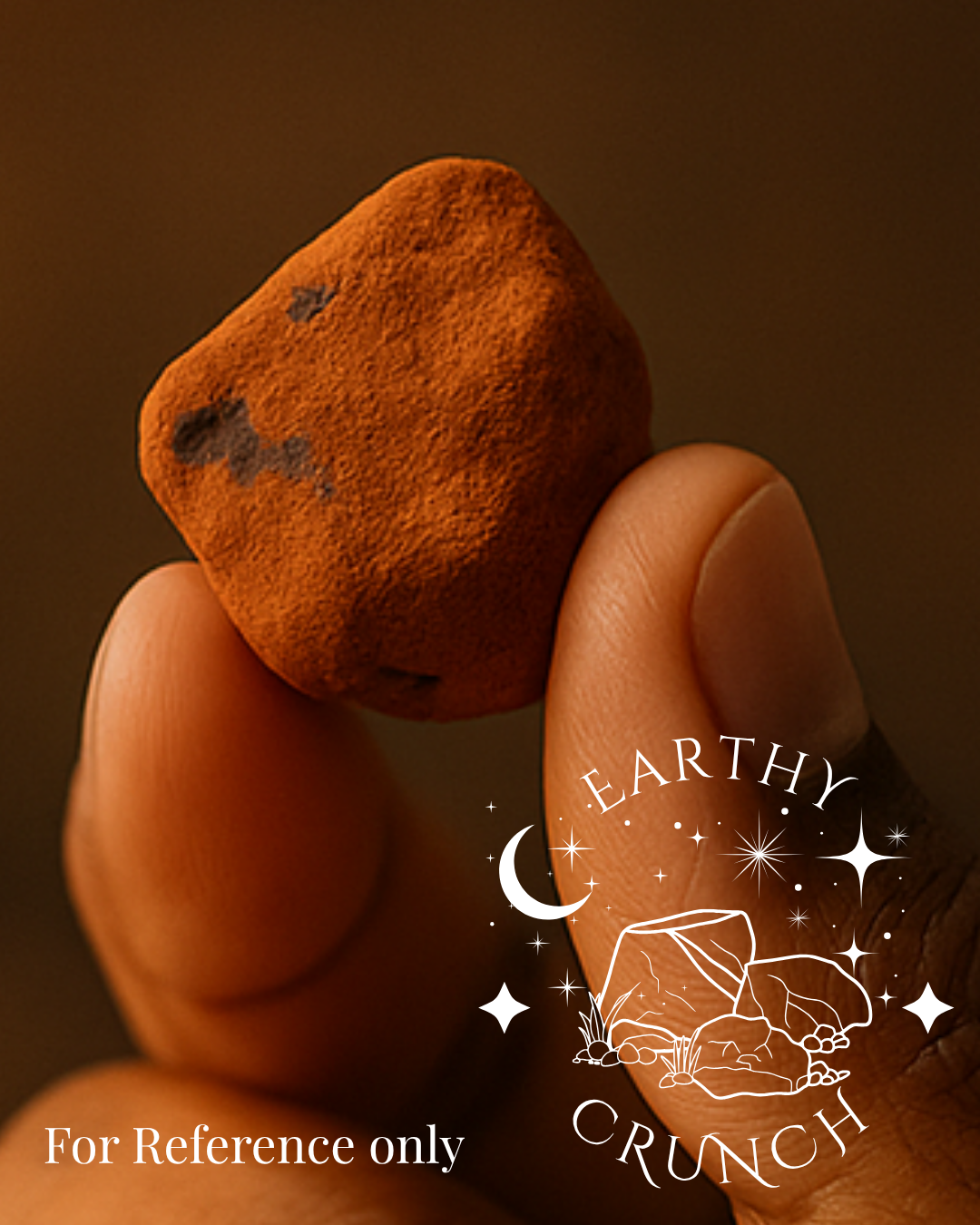 Dryfruit coated in Red Khadi (125g) - Edible clay treats for Pica