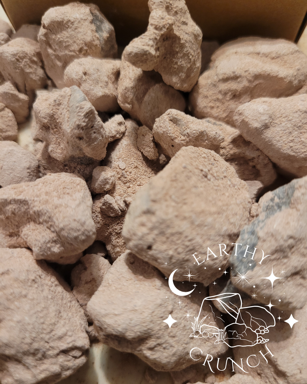 Pink Nakumatt coated in Rose Clay (125g) - Exclusive edible clay treats for Pica