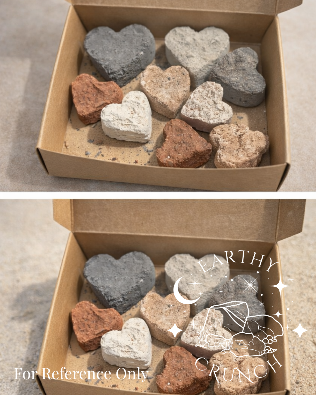 The Love Notes Collection  – Heart-shaped Clay Treats for Pica/Geophagia