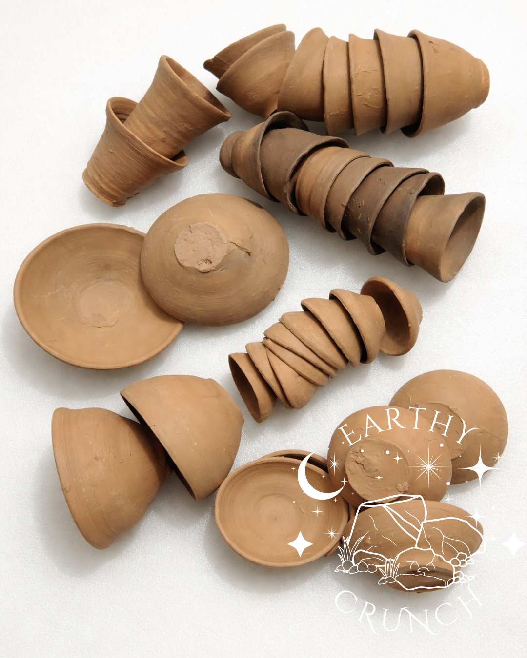 Filled Mini Terracotta Clay Cups and Diyas - COMING SOON