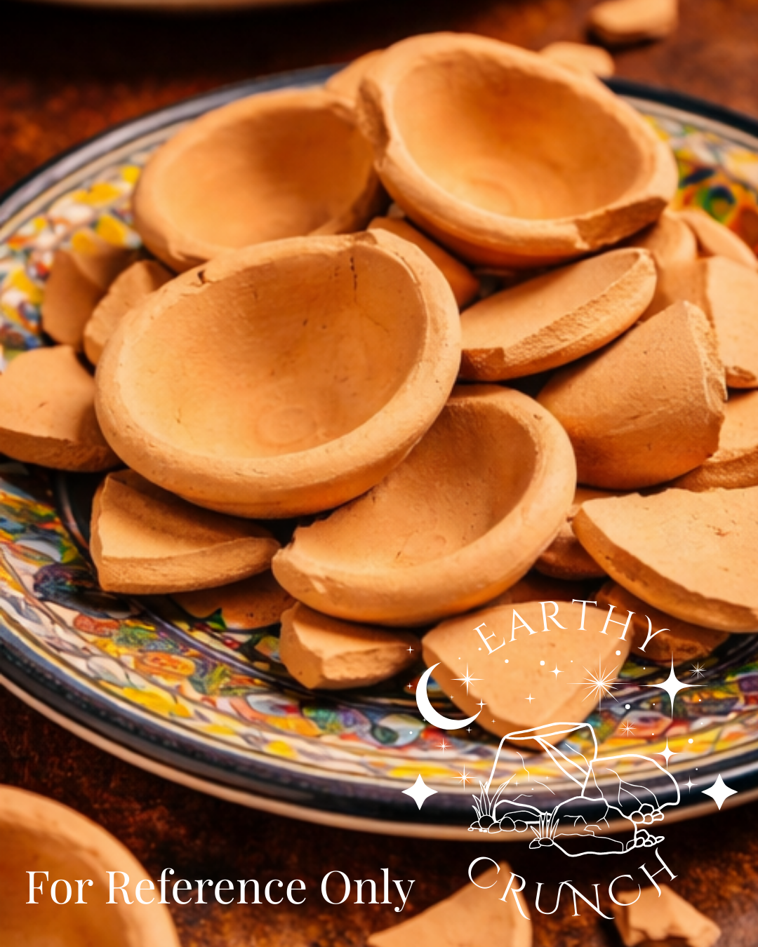 Broken Platitos - Mexican terracotta (Barro) clay treats for Pica/Geophagia