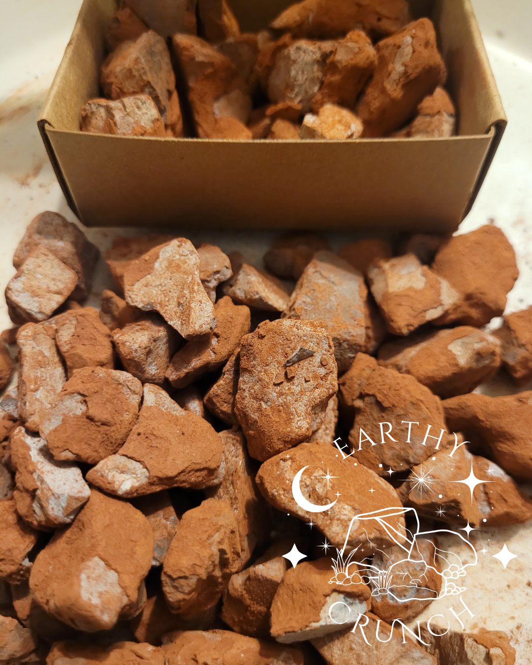 Red Nakumatt coated in Red Khadi (125g) - Edible clay treats for Pica