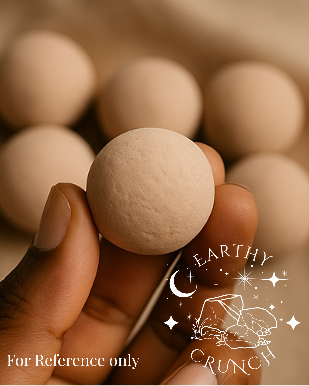 Red Slate Balls (x4) - Edible clay treats for Pica