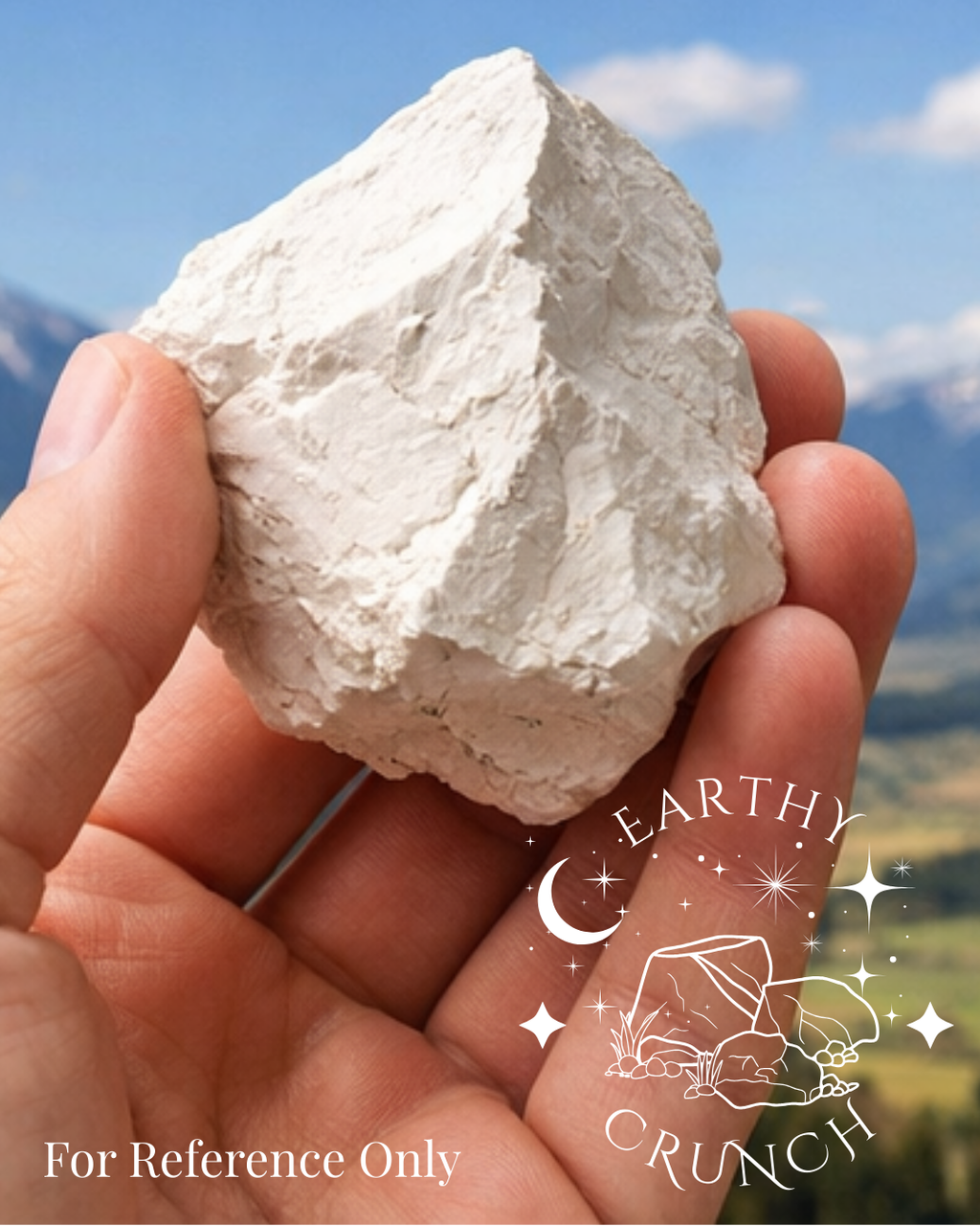 First Snow - Raw American kaolin clay and dirt for Pica/Geophagia