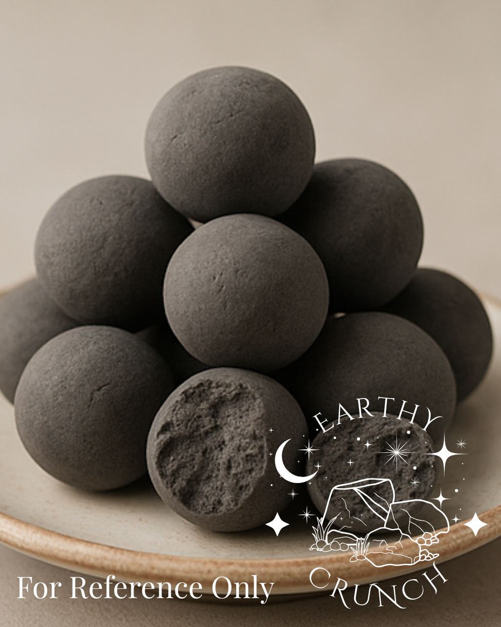 Black Candy Balls - Clay treats for Pica/Geophagia