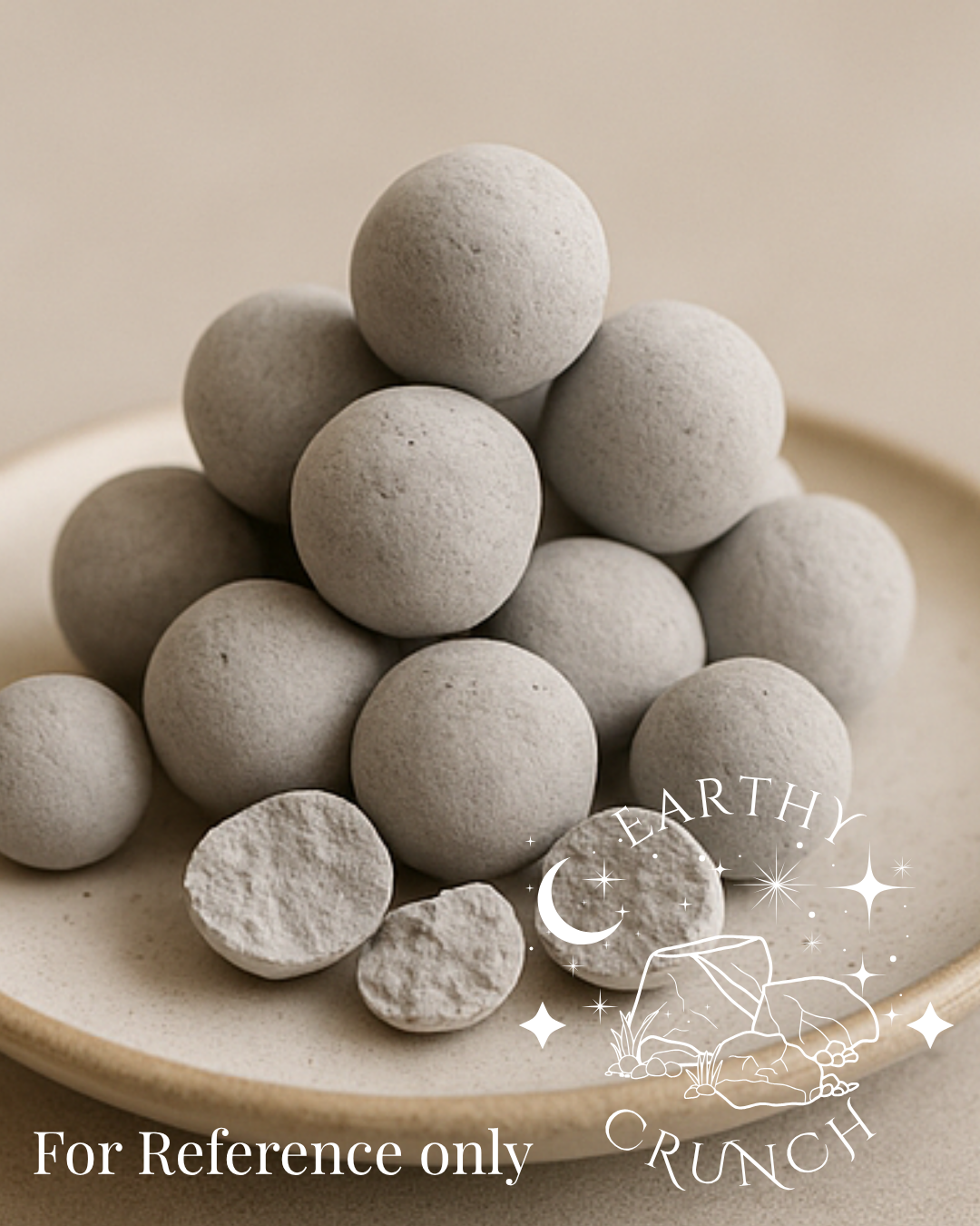 Grey Clay Gems (75g) - Edible clay treats for Pica
