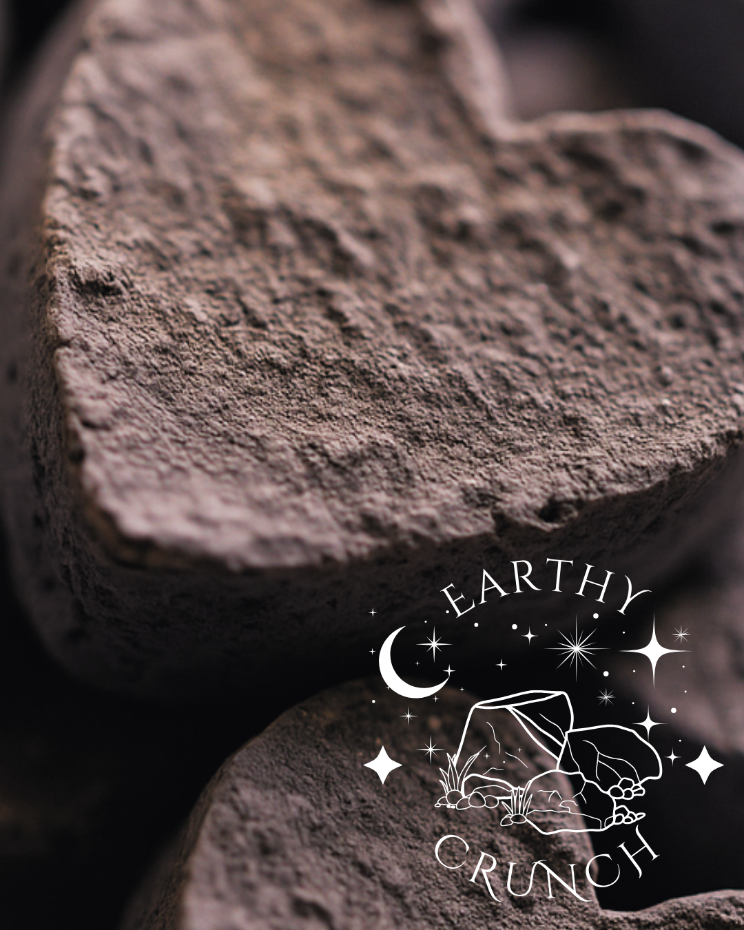 Grey Hearts (2x Cookies) - Edible clay treats for Pica