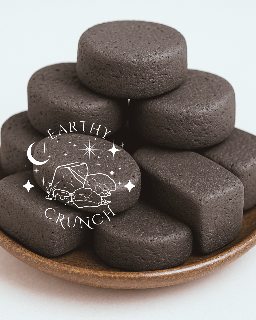 Black Candy Cookies - Edible clay treats for Pica