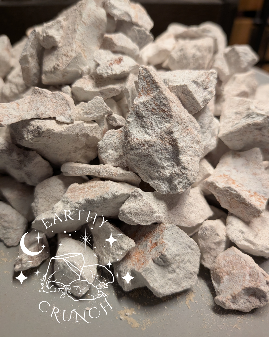 Mexican Coconut Cream Kaolin Clay - Caolín Crema de Coco - Edible Mexican Clay for Pica/ Geophagia