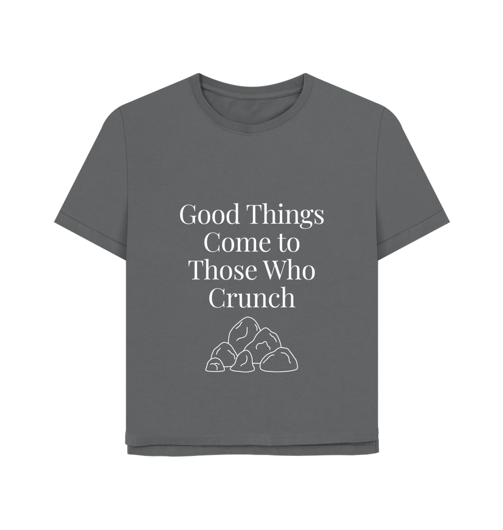 Slate Grey Printed T-shirt