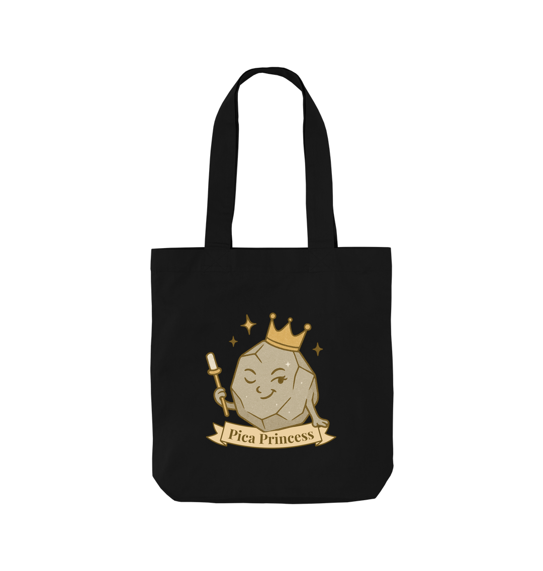 Black Printed Bag