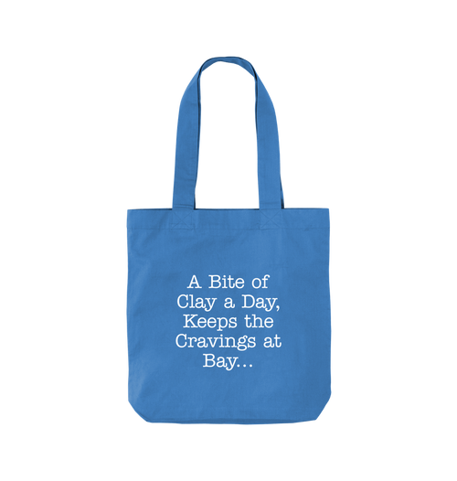 Cornflower Blue Printed Bag