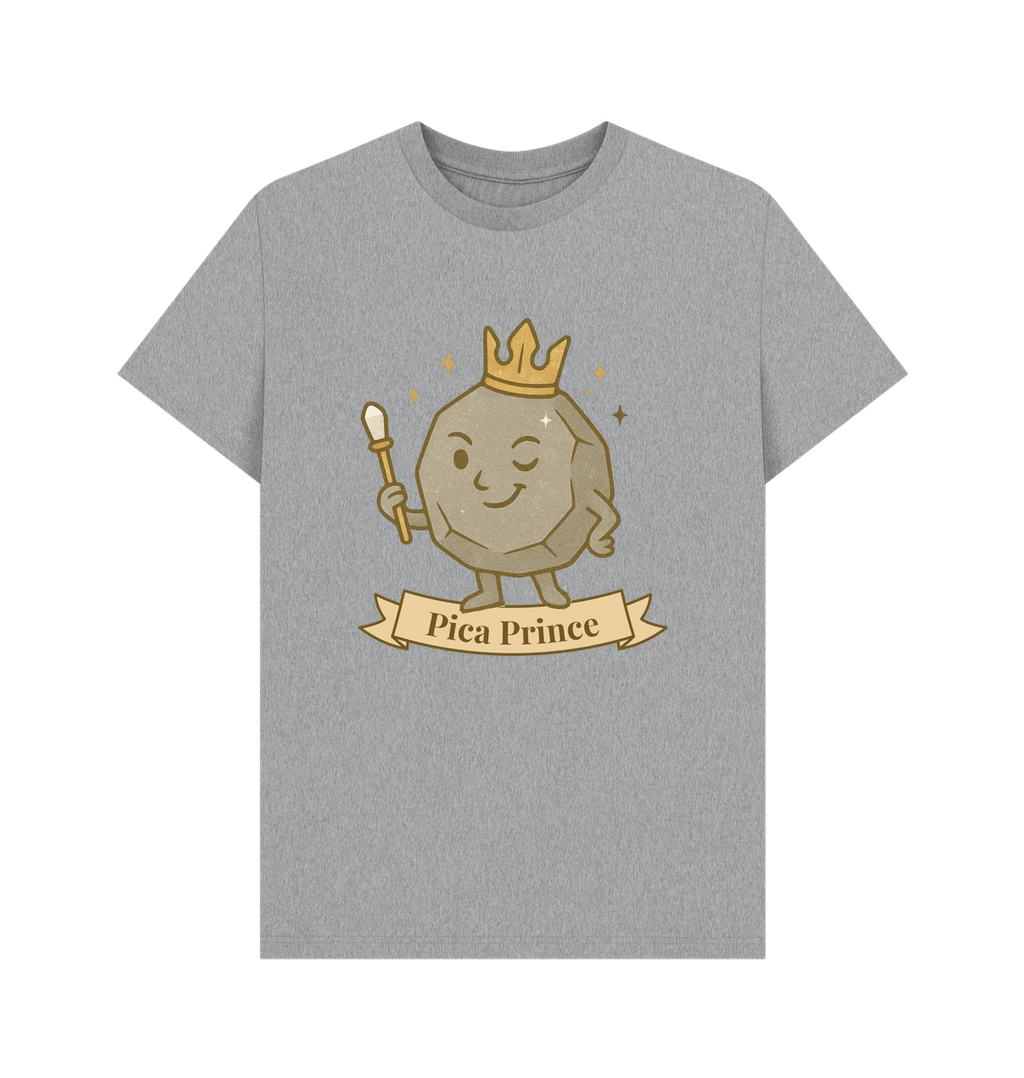 Athletic Grey Printed T-shirt