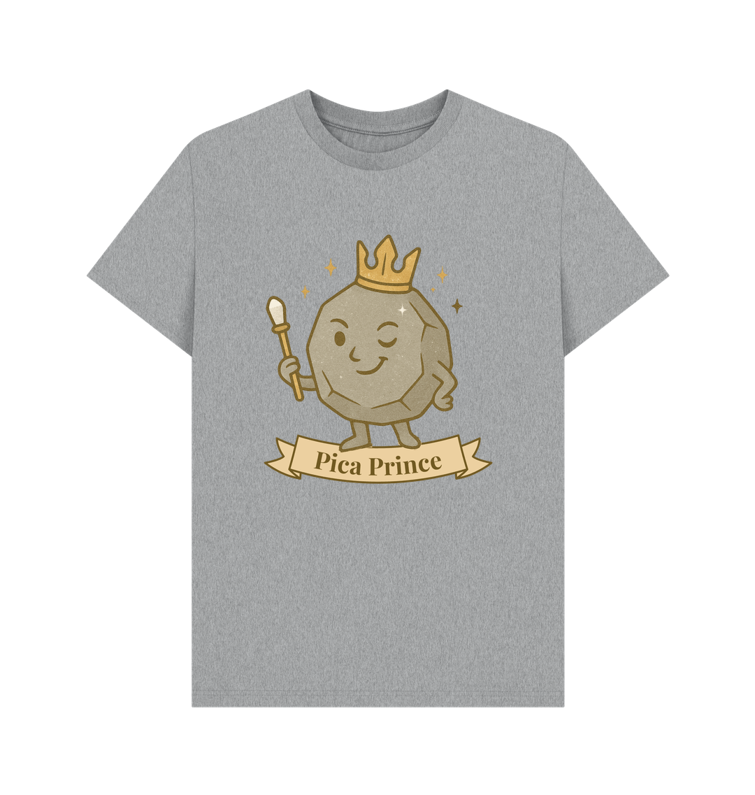 Athletic Grey Printed T-shirt