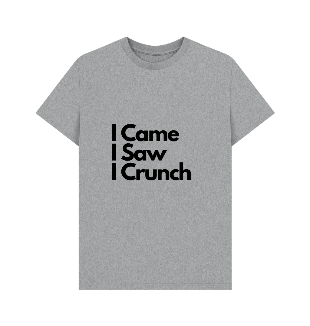 Athletic Grey Printed T-shirt