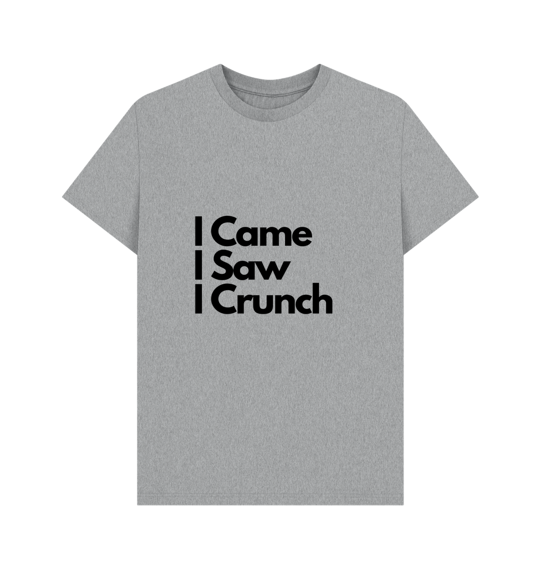 Athletic Grey Printed T-shirt