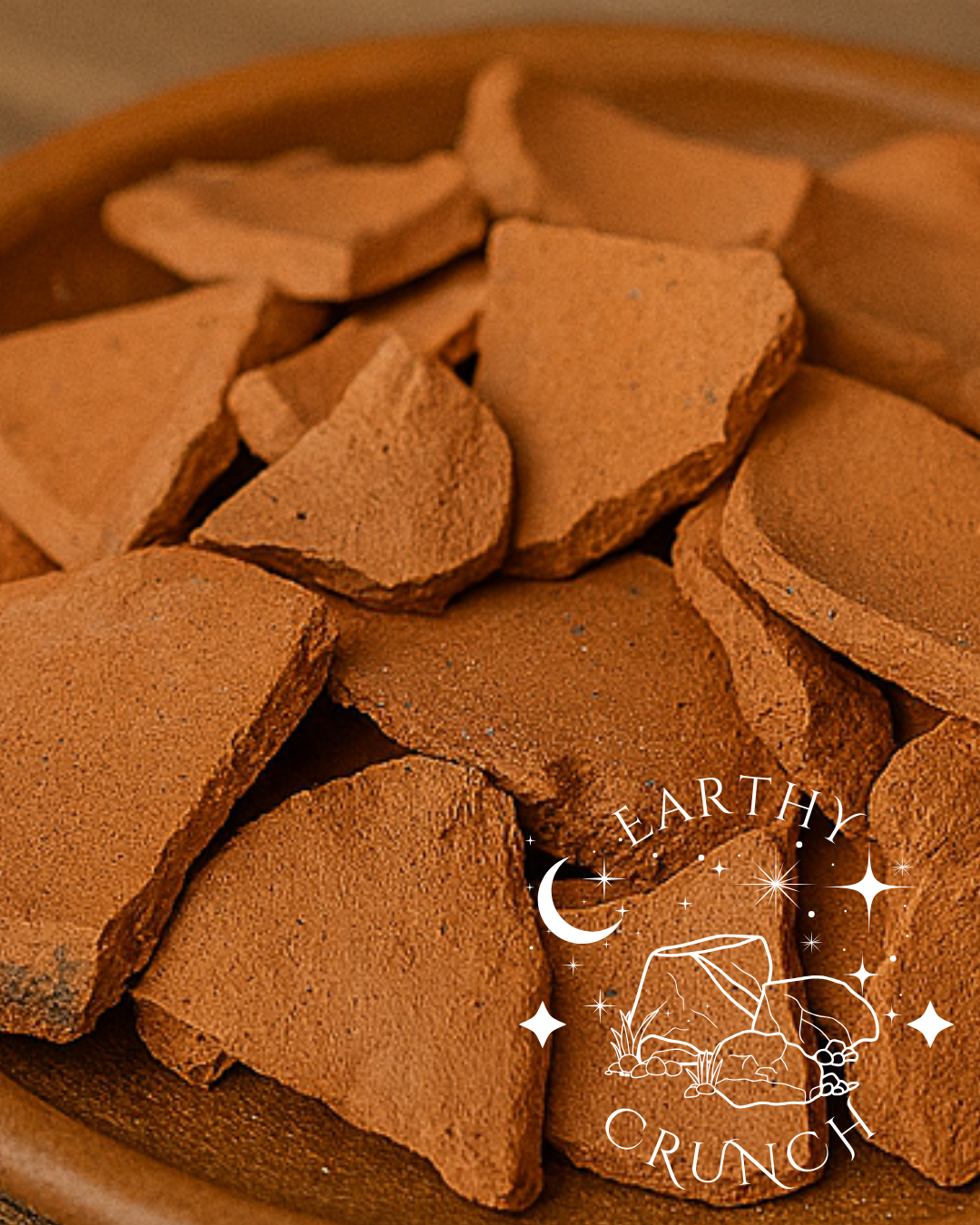 Terracotta Tumbles - Mixed Indian Terracotta Chips - Clay pots for Pica/ Geophagia