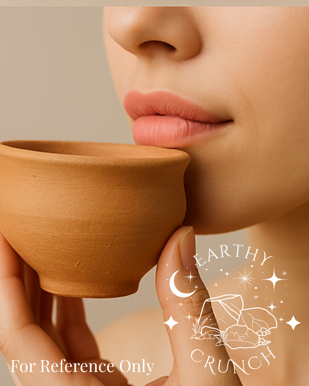 Large Whole Kolkota Clay Pot x1- Edible clay pots for Pica