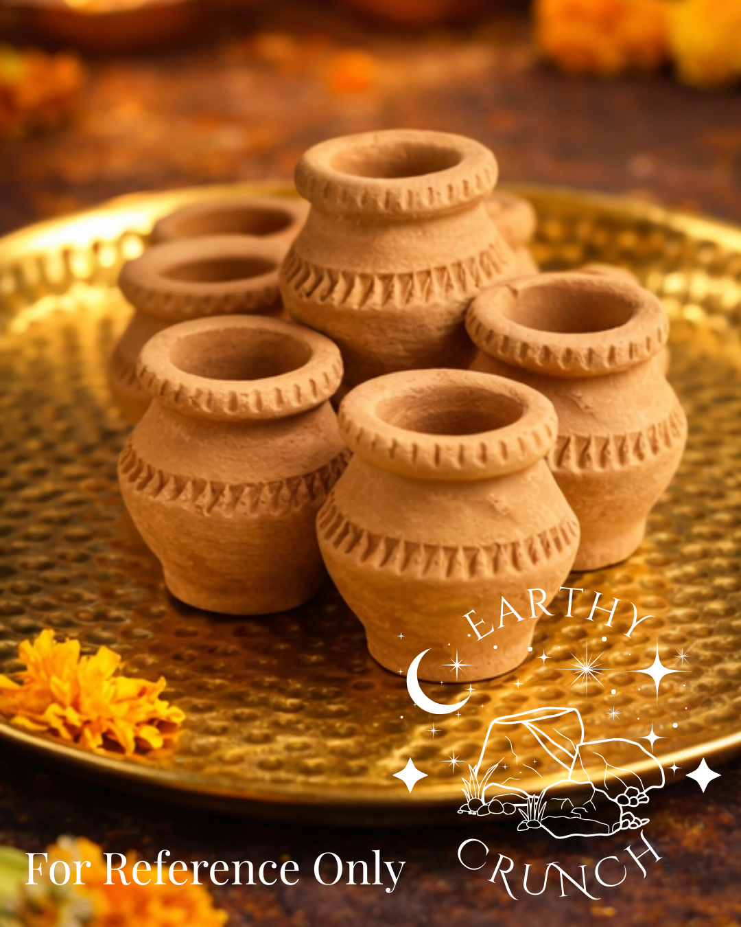 Tiny Tots - Miniature Indian Terracotta - Clay pots for Pica/Geophagia