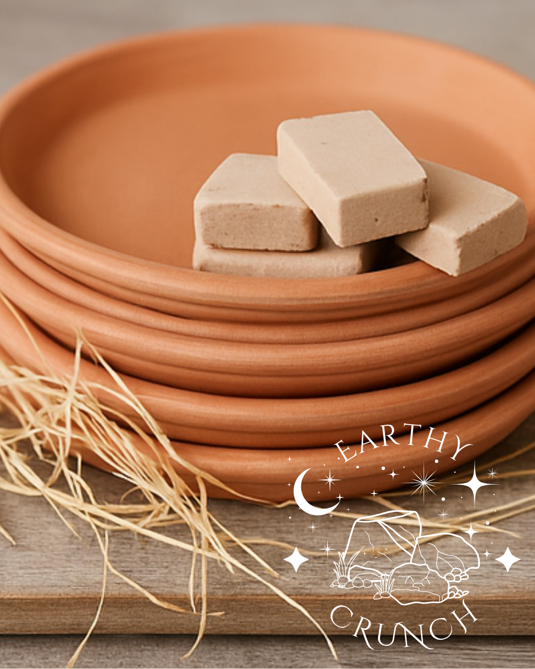 Large Indian Terracotta Saucers (250g) - Edible terracotta for Pica