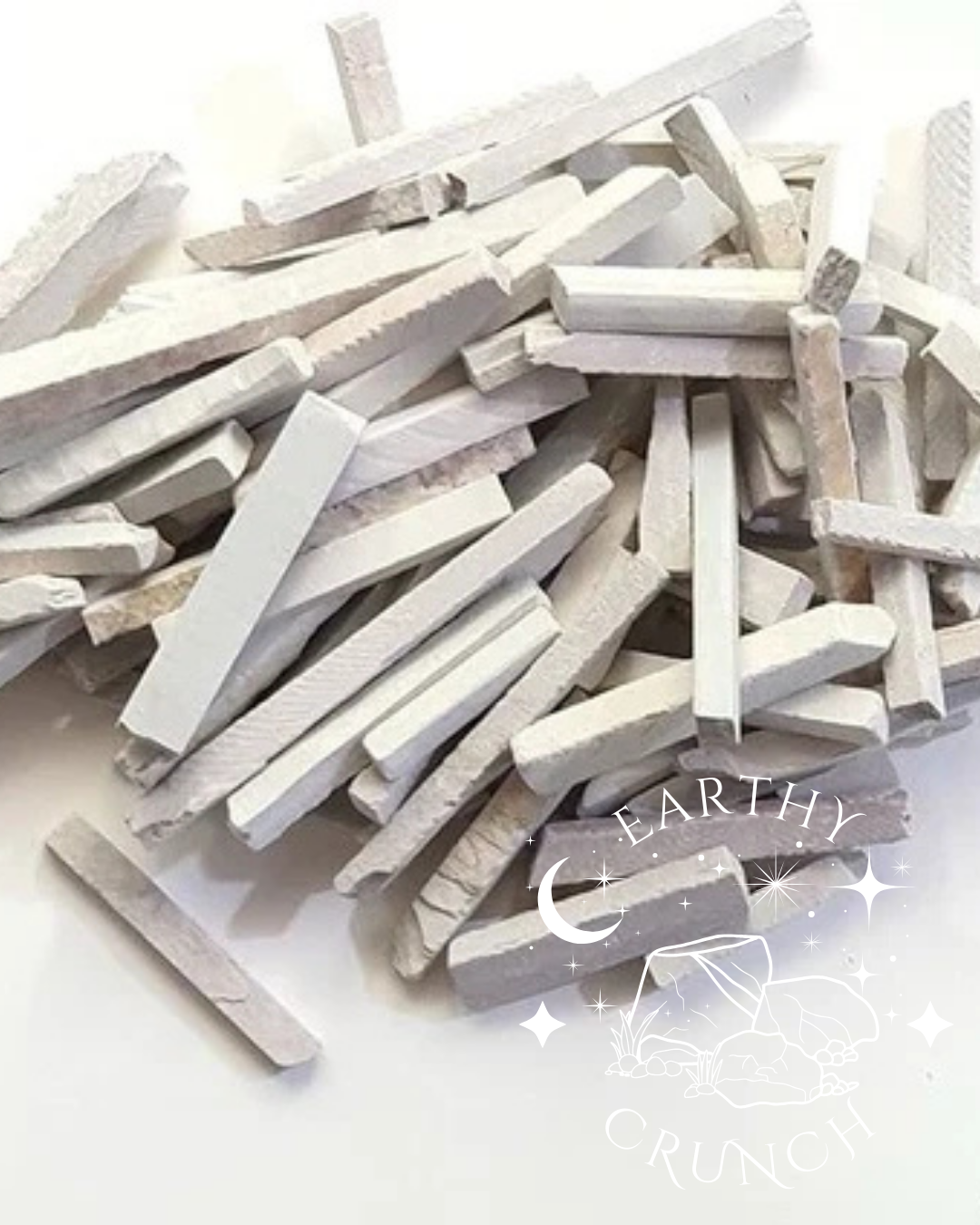 Thick White/Mixed Slate Pencils (Top Indian Brands! inc. Chandtara, Metro Gold, Swastik, Sundeep Premium) - Edible Shale stone for Pica/ Geophagia