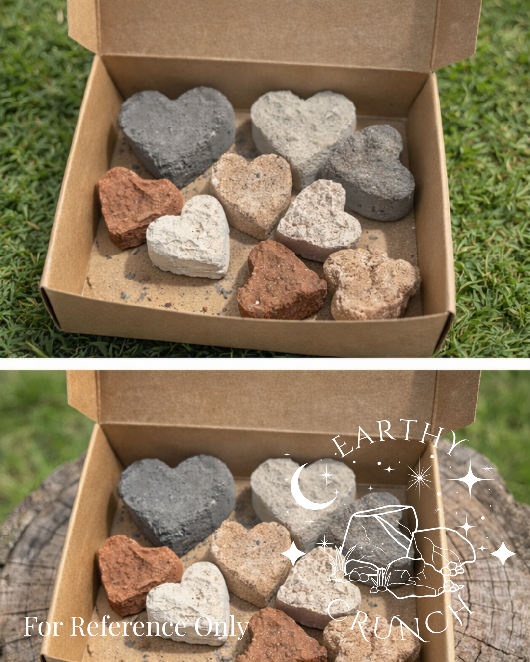 The Love Notes Collection  – Heart-shaped Clay Treats for Pica/Geophagia