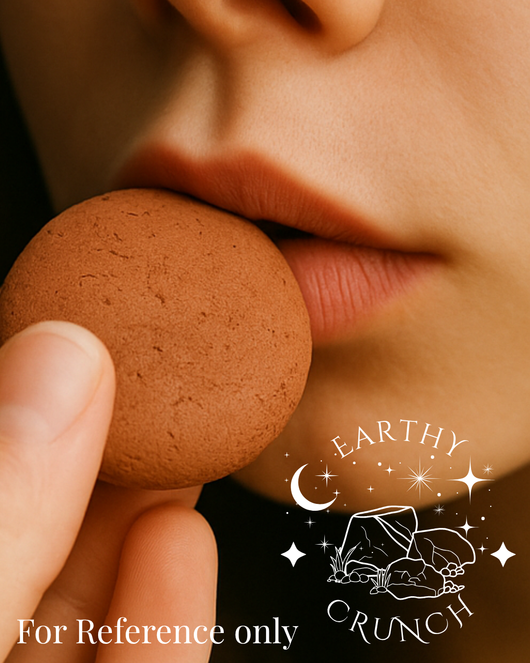 Red Clay Biscuits (x2) - Edible clay treats for Pica