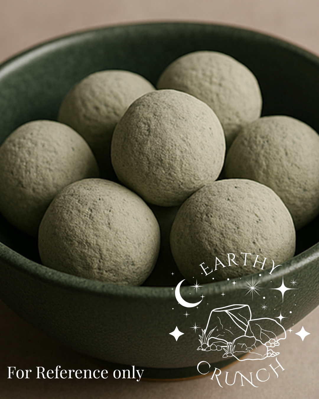 Green Clay Balls (x5) - Edible clay treats for Pica