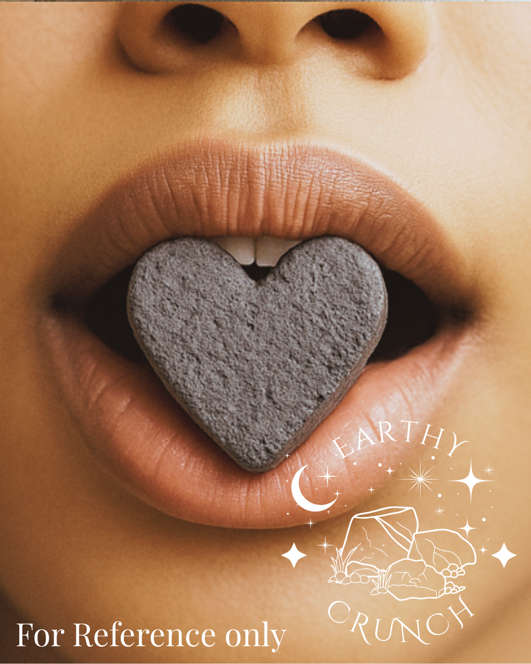 Dryfruit Black Hearts (75g) - Edible clay treats for Pica