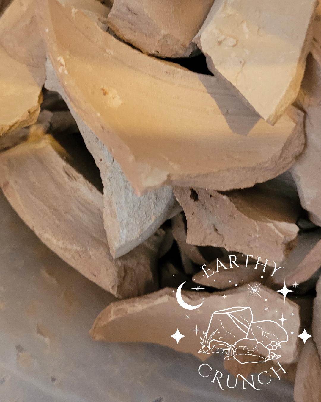 Soft Kolkota Clay Pot Chips (250g) - Edible terracotta for Pica