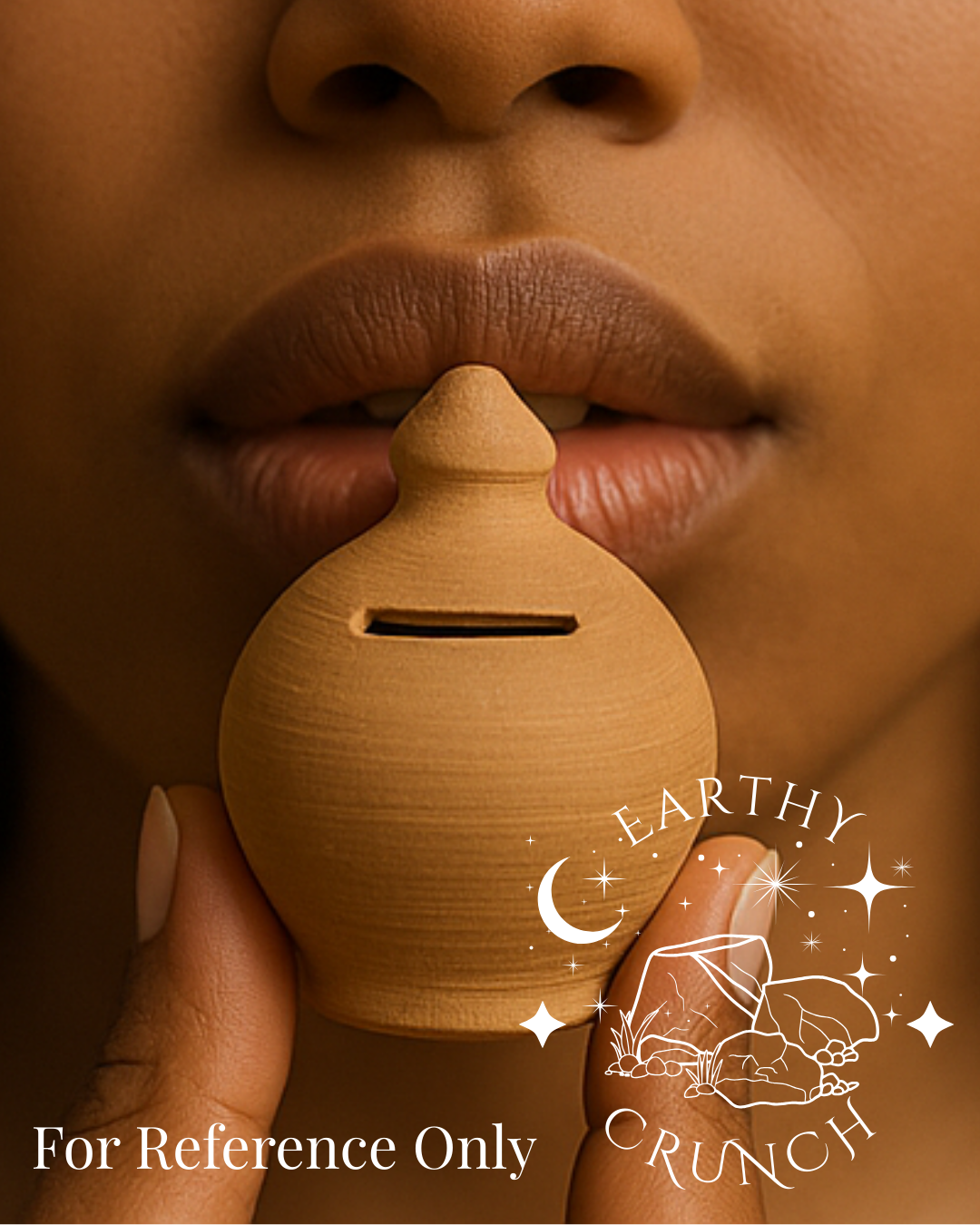 Mini Whole Gullak Terracotta Clay Pots - Edible Clay pots for Pica/Geophagia