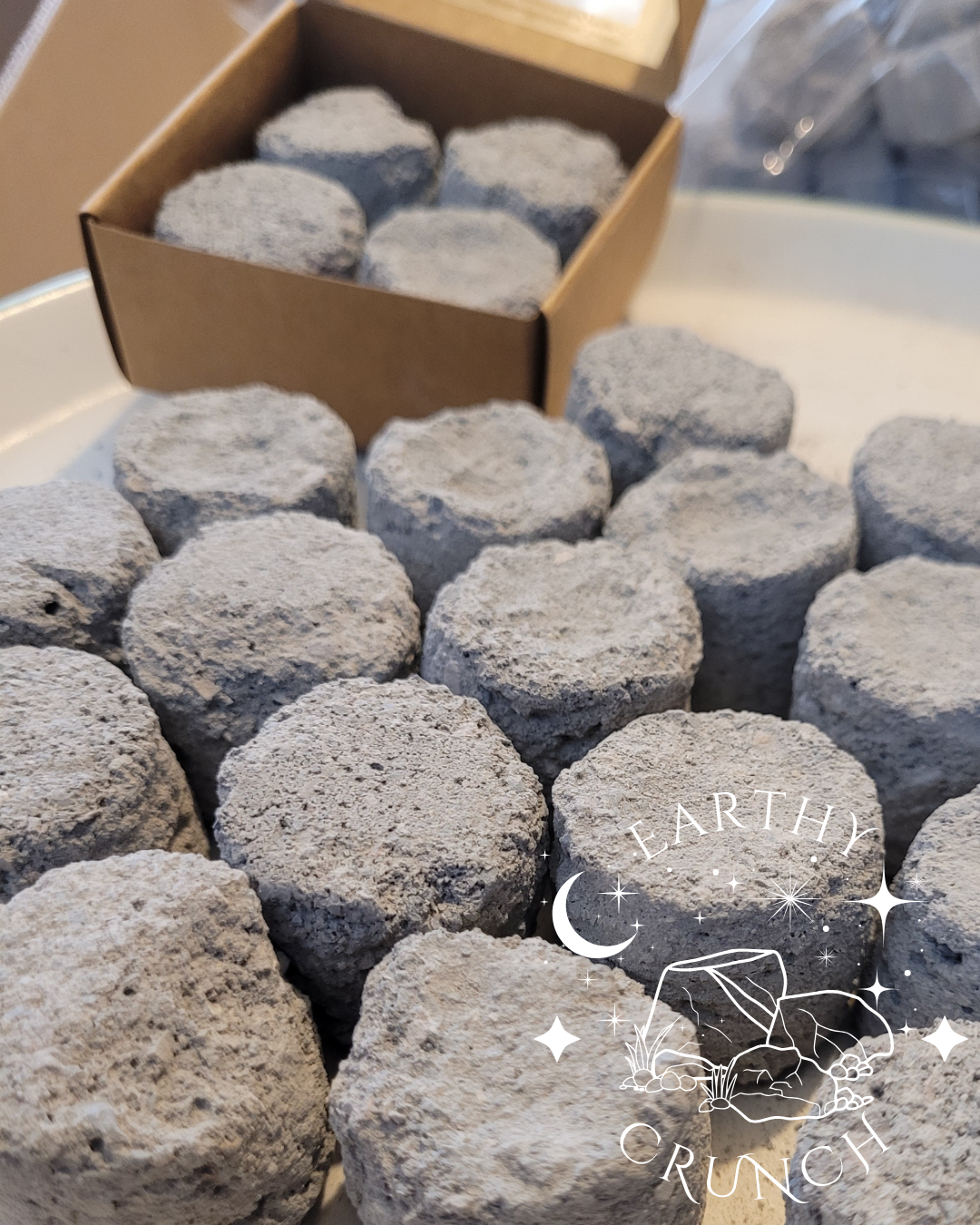 "All Greys" Treats (x4) - Edible clay treats for Pica