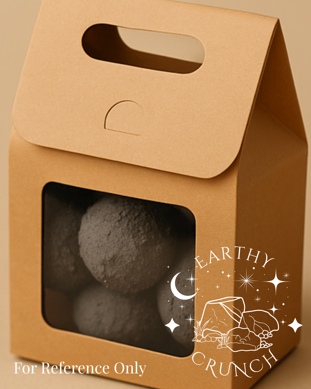 Black Candy Cracker Balls (290g) - Edible clay treats for Pica