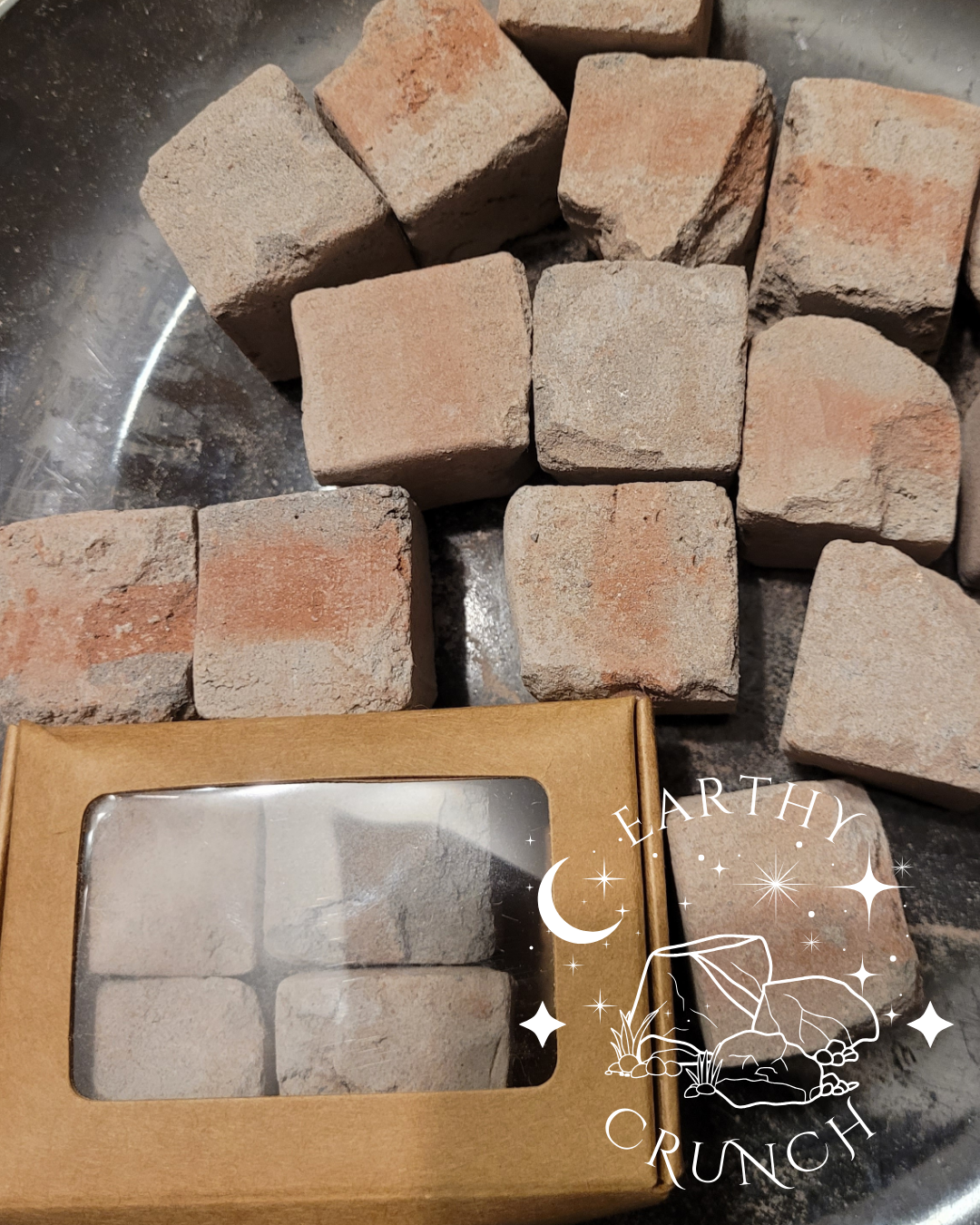 Threefold Delight - Red, White, Black Clay treats for Pica/ Geophagia