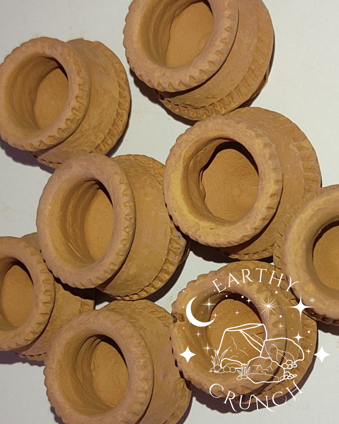Tiny Tots - Miniature Indian Terracotta - Clay pots for Pica/Geophagia