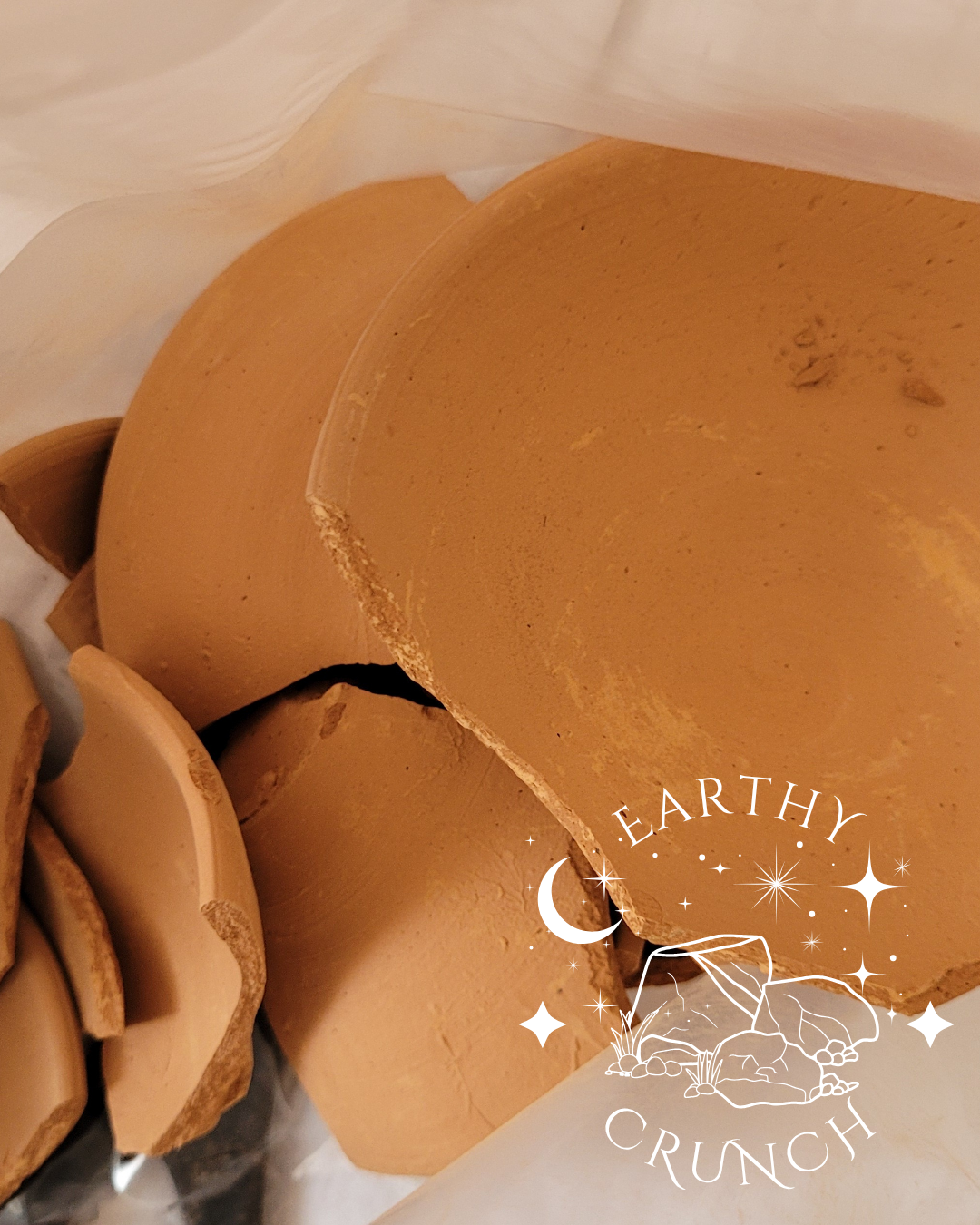 Large Indian Terracotta Saucers (250g) - Edible terracotta for Pica