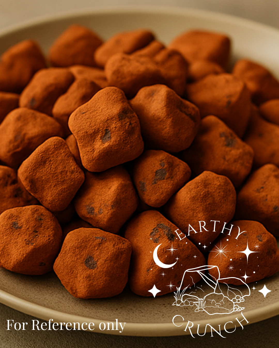 Dryfruit coated in Red Khadi (125g) - Edible clay treats for Pica