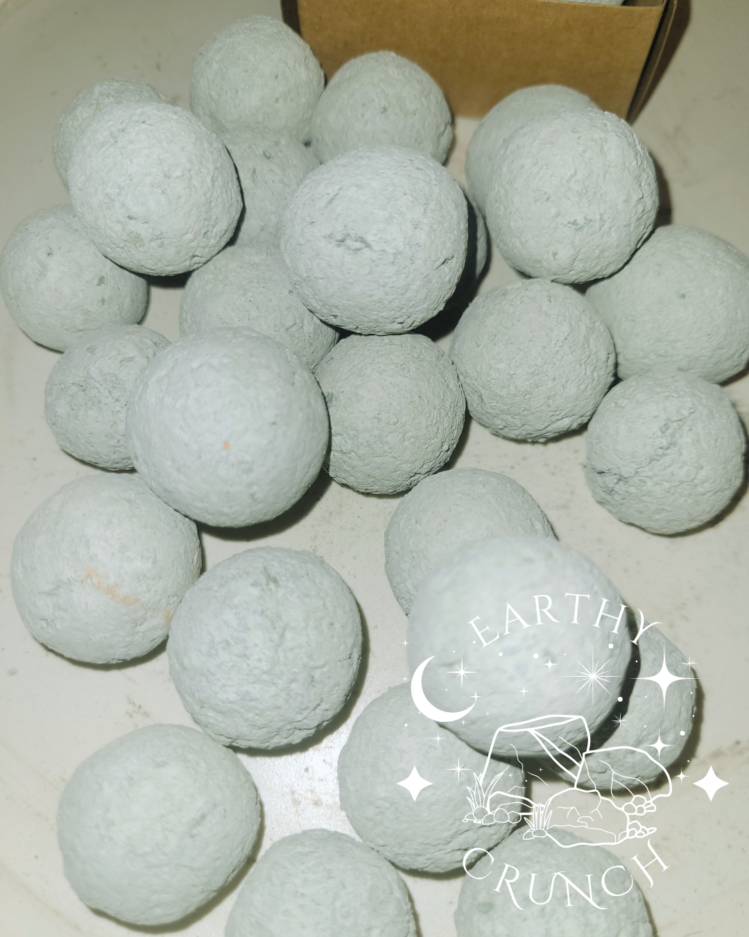 Green Clay Balls (x5) - Edible clay treats for Pica