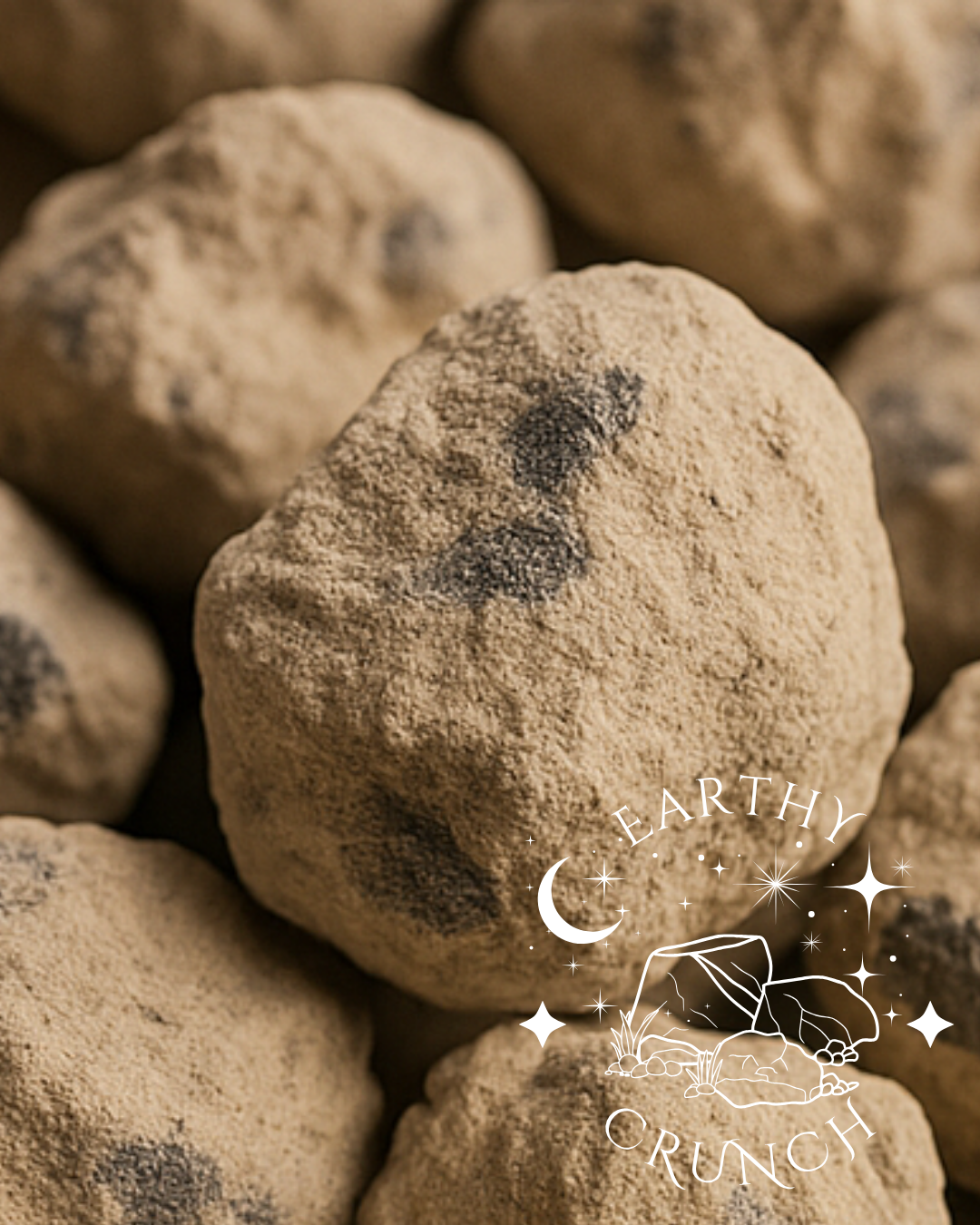 Dryfruit coated in Cementy Clays (125g) - Edible clay treats for Pica