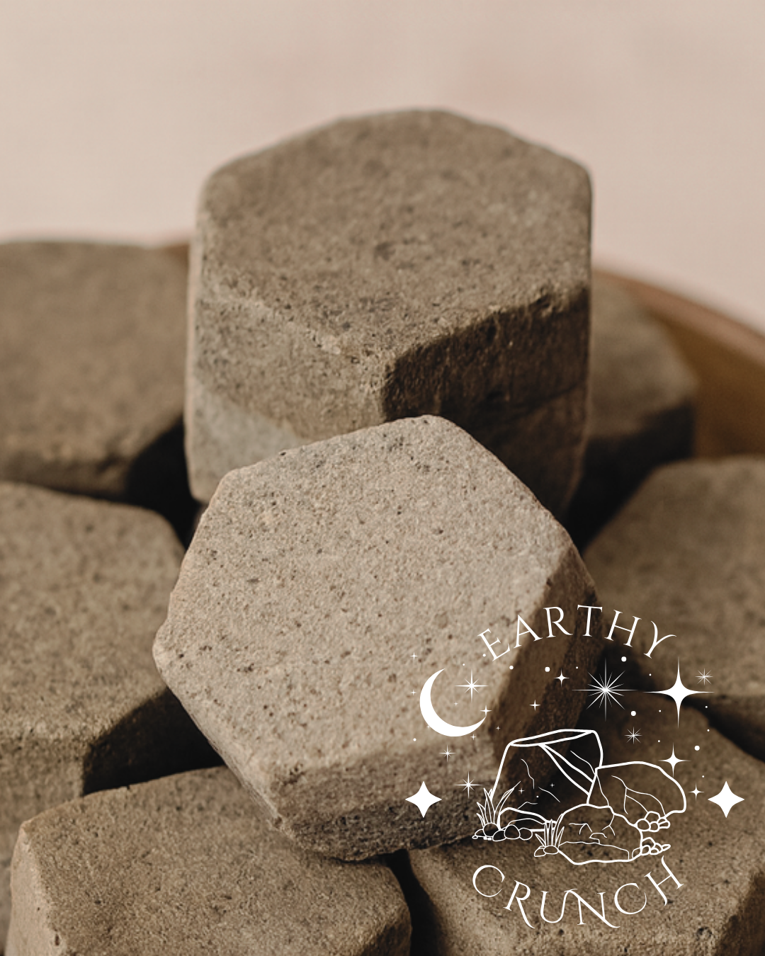 Mix Hex Clay Treat – Grey/Black (125g) - Edible clay treats for Pica