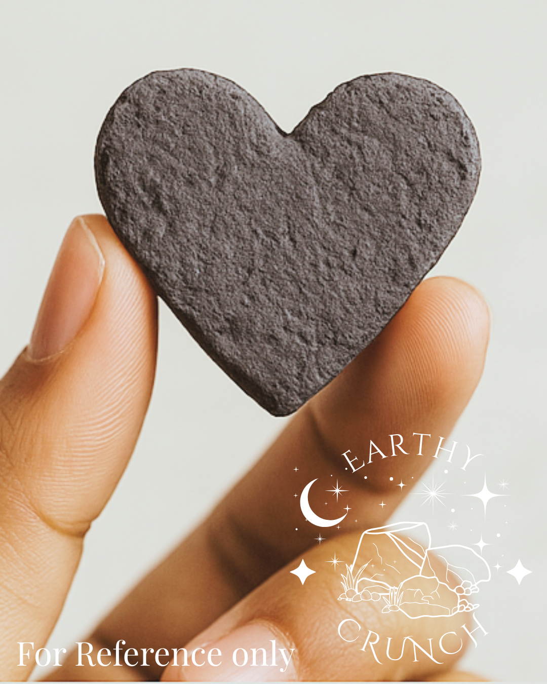 Dryfruit Black Hearts (75g) - Edible clay treats for Pica