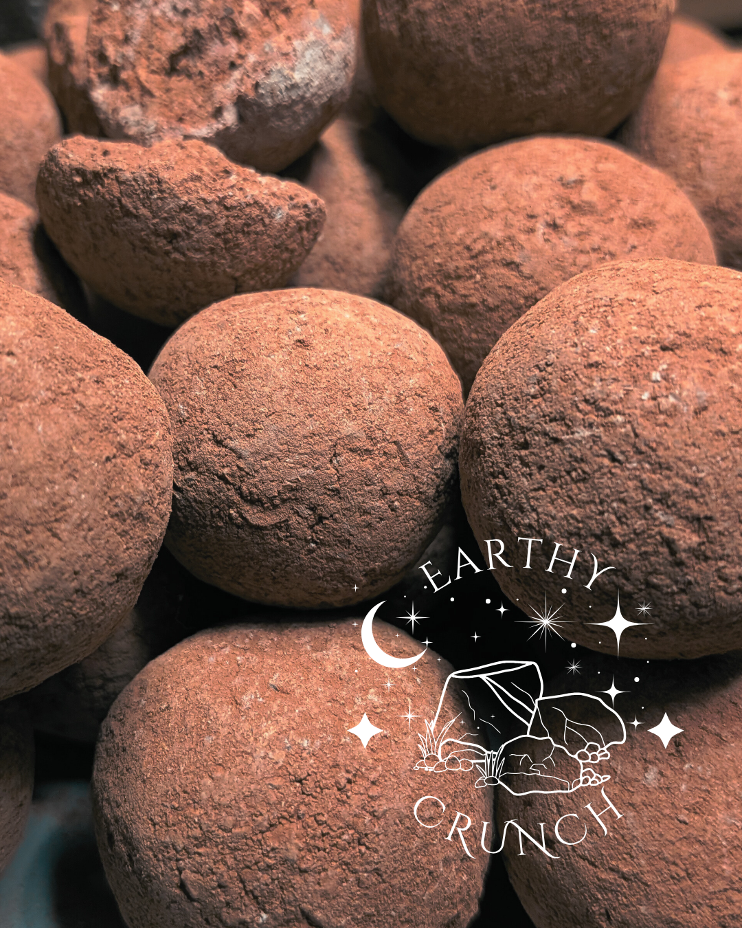 Boules de Nakumatt Rouges (Argile Rose) - Friandises d'argile indienne riches en fer