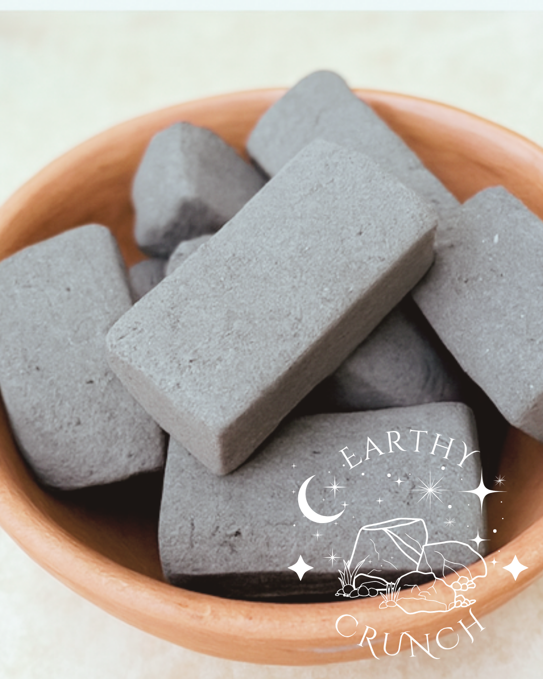 Black Slabs (x4) - Edible clay treats for Pica