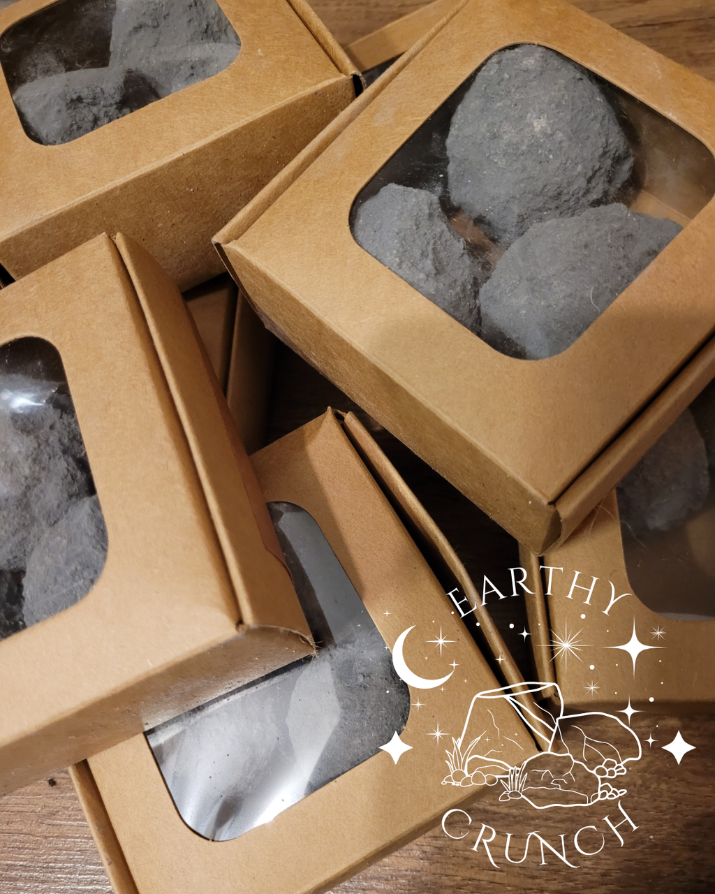 Black Barbecue Balls (Black Nakumatt Balls) - Smoky Clay treats for Pica/ Geophagia