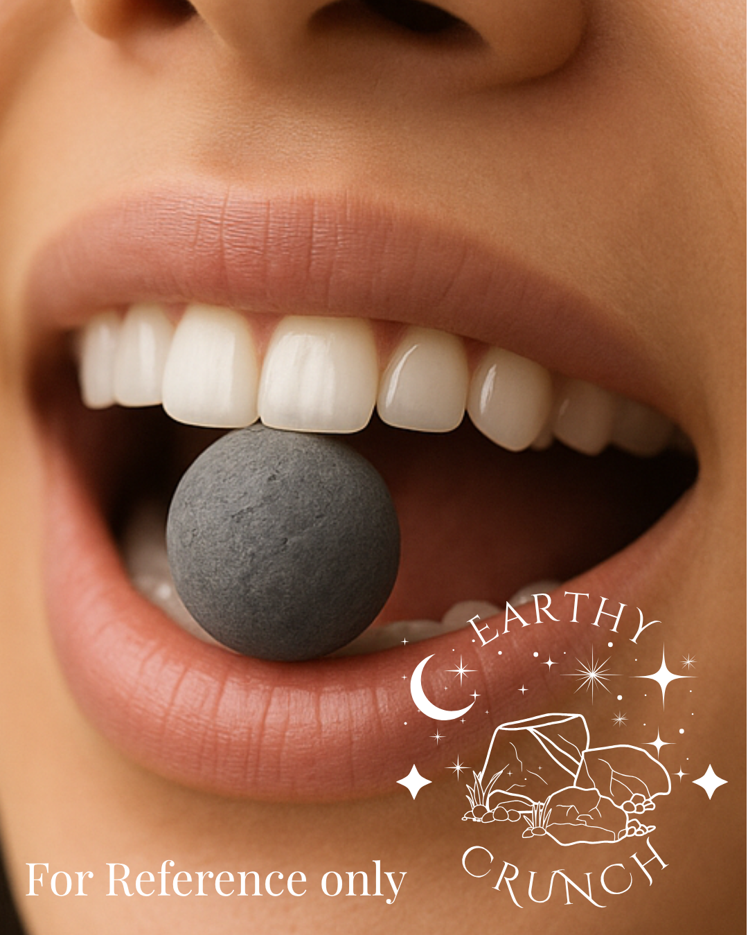 Black Clay Gems (75g) - Edible clay treats for Pica