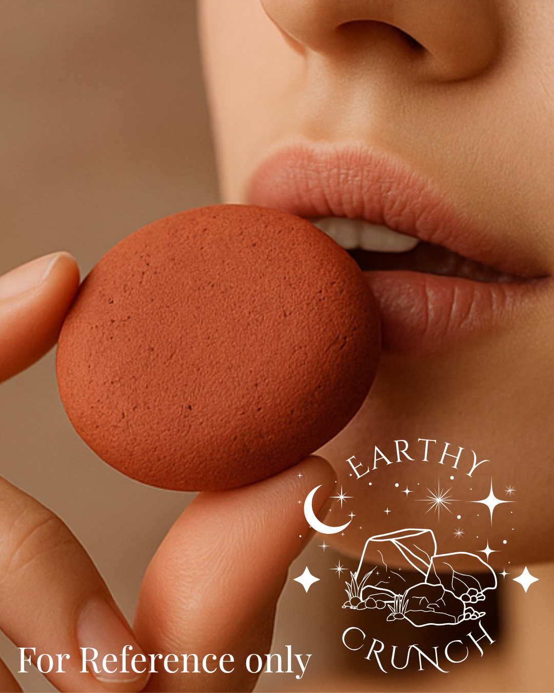 Red Clay Biscuits (x2) - Edible clay treats for Pica