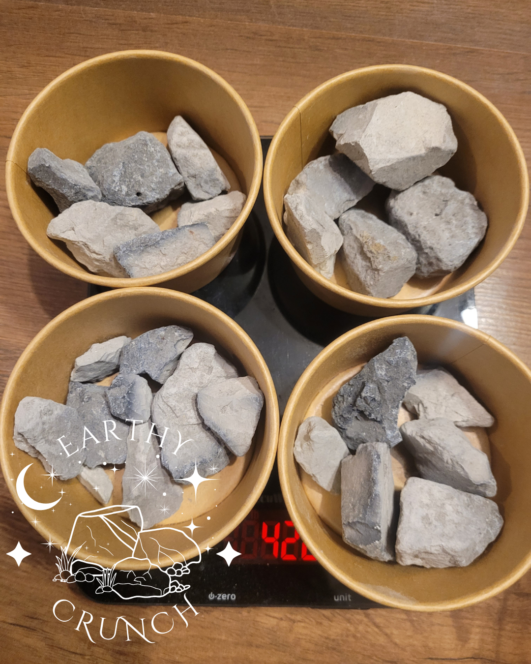 Full Roasted Nakumatt Clay - Rasted Indian clay for Pica/ Geophagia