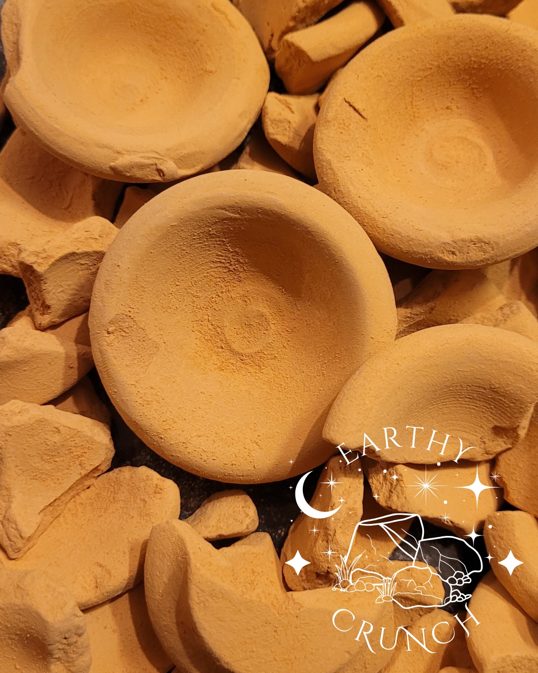 Broken Platitos - Mexican terracotta (Barro) clay treats for Pica/Geophagia